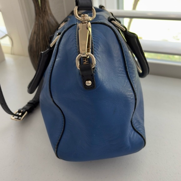 Kate Spade Royal Blue Leather Handbag - Picture 4 of 16